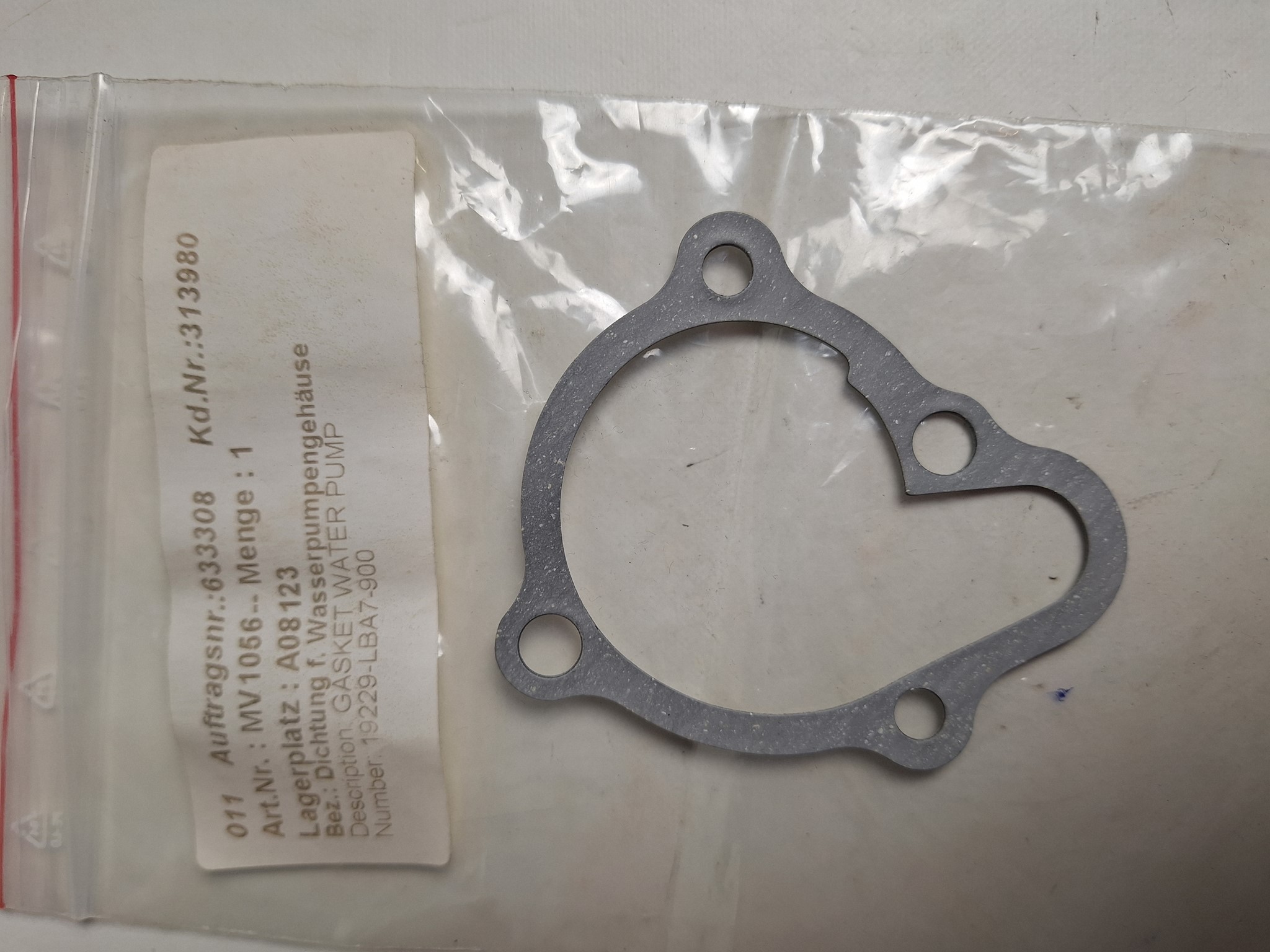 Picture of Kymco  MAXXER 250SE EUROII  DICHTUNG WASSERPUMPENGEHÄUSE  19229-LBA7-900